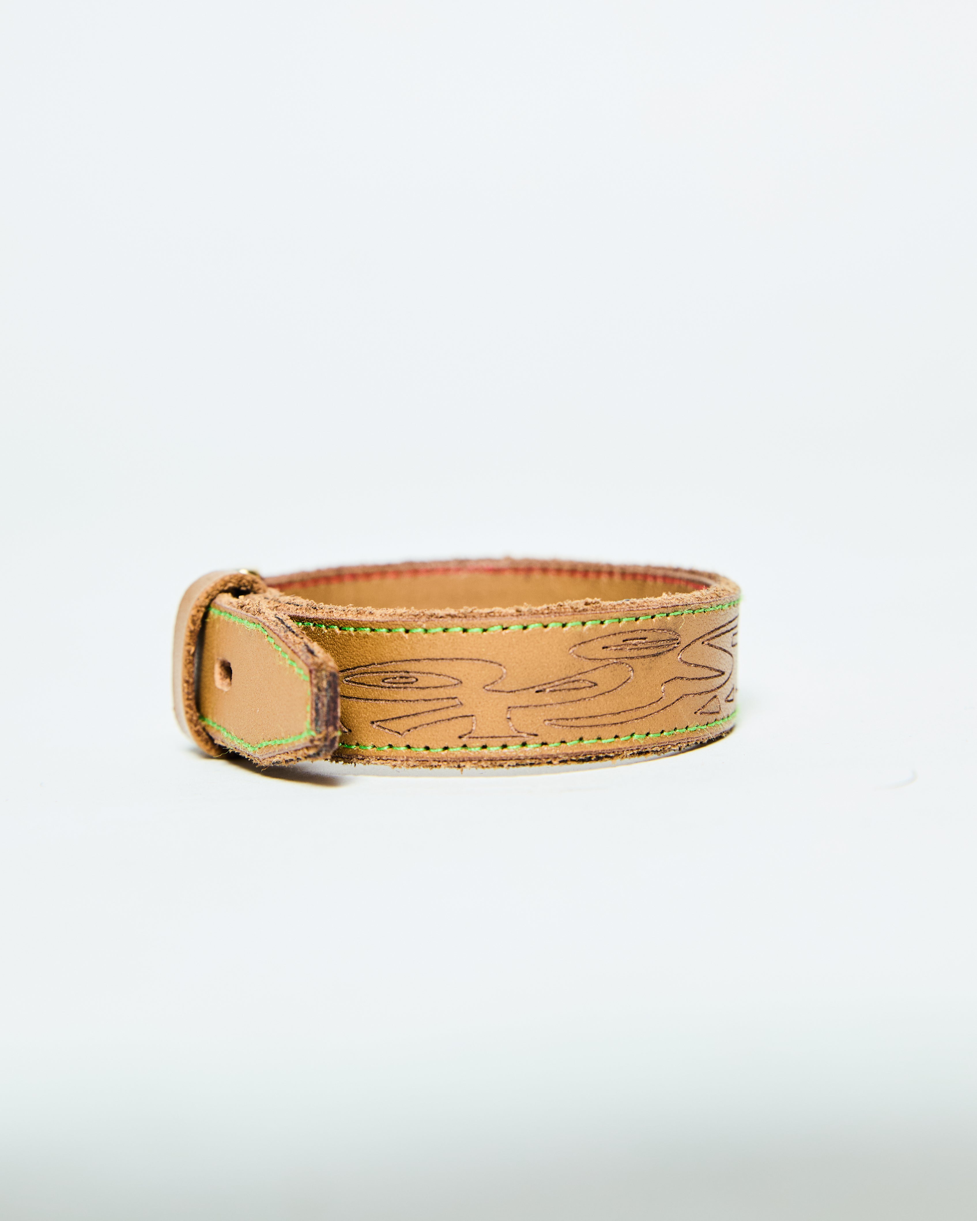 pienofiore leather bracelet